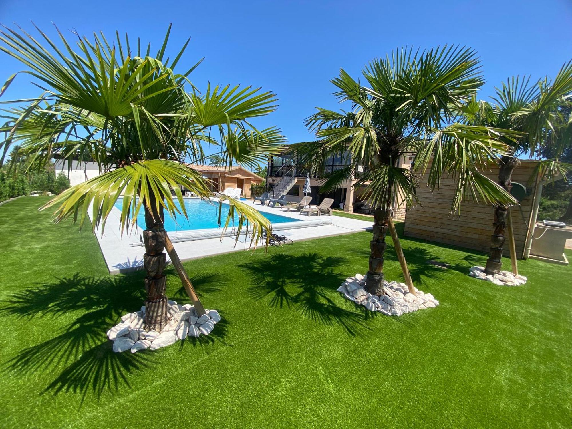 Chambre Dans Logement Partage Chez L Habitant Avec Piscine De 1 A 3 Chambres Grieges Экстерьер фото